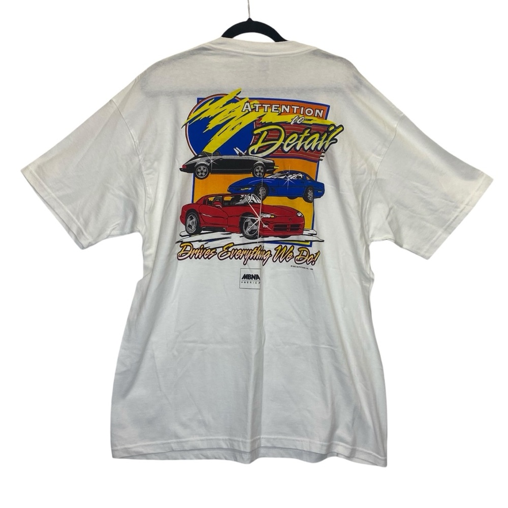 MBNA America Vintage 1996 Attention to Detail, Drives Everything We Do Shirt